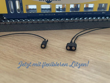 Magnetkupplung Stromführend  NEM Spur H0 (passend f. z.B. Roco, Piko, Märklin,…)