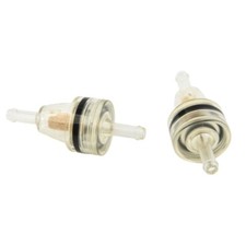 2x kleine Kunststoff Motorrad Benzin Kraftstoff Ölfilter Mini 6mm