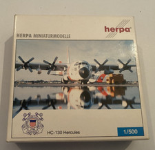 Herpa Wings 514767 US Coast Guard HC-130 Hercules 1/500 Sammlung Selten