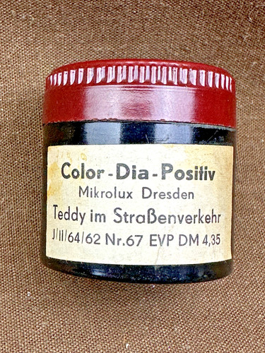 Ddr color dia rollfilm 67 - dia,