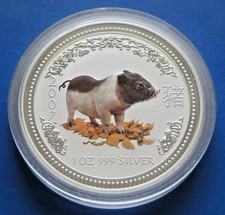 1oz Silber $1 Australien Lunar