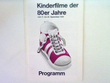 Kinderfilme der 80er jahre vom 11. bis 28. September 1984 - Programm Deutsches F