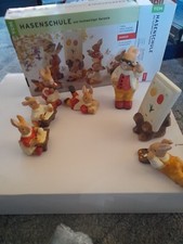 Süße Hasenschule Häschenschule Osterdeko Ostern 7 tlg.