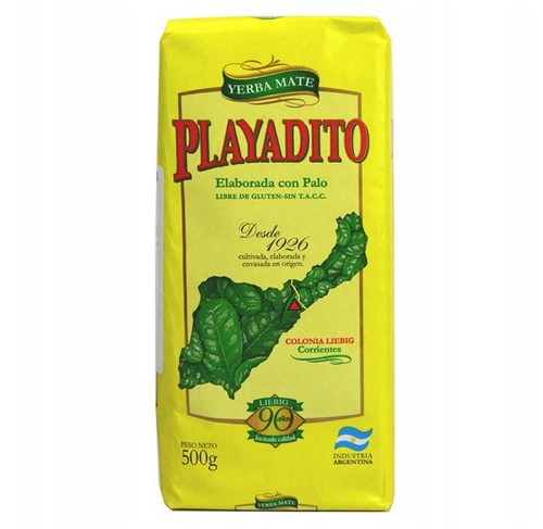 Yerba mate tee playadito 500g - mate,