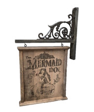 HOLZ PUB HÄNGESCHILD THE