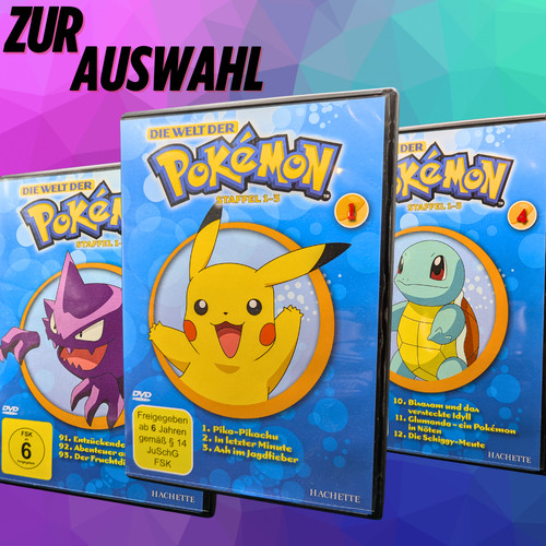 Pokemon dvd serie - "die, welt