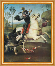 Der heilige Georg im Kampf mit