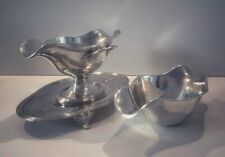 Sehr große Sauciere mit Doublure Maison Odiot 950 Silber Frankreich Adelskrone