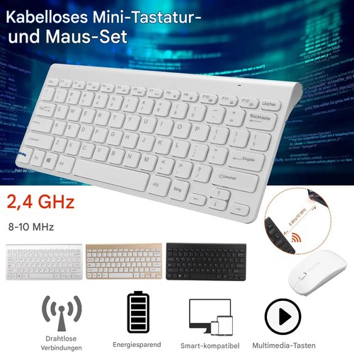 Kabellos tastatur und funkmaus - kabellos,