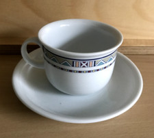 THOMAS im TREND Dekor PERGOLA Kaffeetasse Tasse mit Untertasse Unterteller weiß