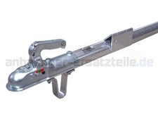 Deichsel/Zugrohr für Anhänger - Rundrohr 60mm 2m lang - Schlegl FS 7,5 - 750 kg