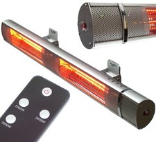 Heizstrahler Wandstrahler Infrarotstrahler Terrassenheizstrahler Fernbedienung  