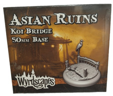 Wyrdscapes: Asian Ruins 50MM Koi Bridge Malifaux 3rd Edition Terrain - Neu-OVP#