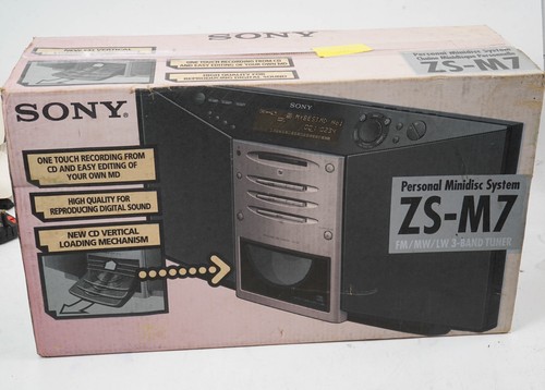 Sony minidisc cd radio - minidisc,
