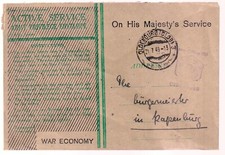 NACH 45: Brit. Dienstpost in
