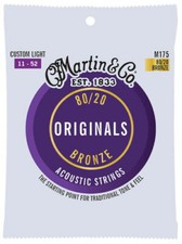 Martin Originals M175 (011-052) - custom light, Saiten für Westerngitarre