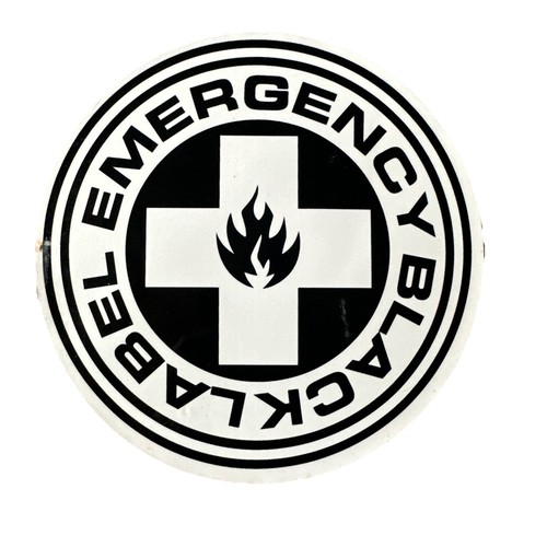 Black label skateboards first - label,
