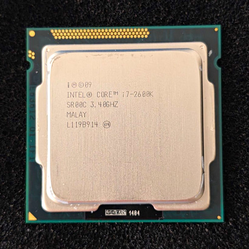 Intel core 2600k - intel,