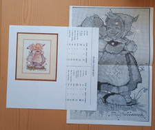 Stickvorlage Hummel-Motiv -