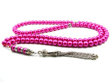 8mmx99 Hot Pink GLASPERLEN