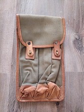 Magazin Tasche MP40 MP38 VIG MP MPI Stoff Leder Bulgarien Jugo Wehrmacht WH WW2