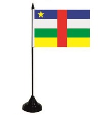 Tischflagge Zentralafrika