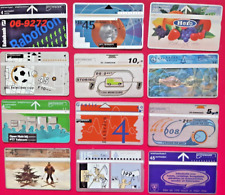 12 Telefonkarten Niederlande  unterschiedliche Motive Sammlung Q49