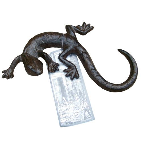 Gartenfigur eidechse gecko - gartenfigur,