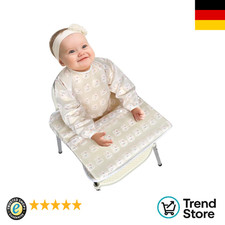 TPU-Wasserdicht | Langarm | 2-in-1 Hochstuhl-Lätzchen