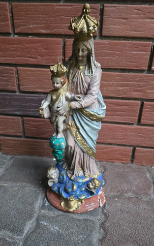 Antike madonna mit - antike,