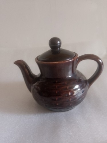 Alte tee kaffeekanne - alte, braunes