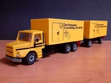 Siku 3714 Scania Paketlastzug DBP - Umbau - Metallkoffer - nicht original - 1:55
