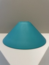 Lampenschirm Ersatzglas Schusterschirm Grün Matt E27 D25cm