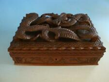 RS0519-324: Holzkiste Asien wohl China mit Drachen