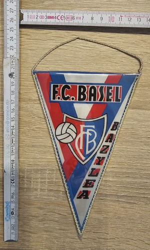 Basel fussballwimpel selten - fc,