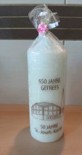 Andenkenkerze 650 jahre - andenkenkerze,