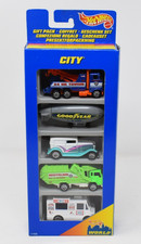 Hot Wheels 1997 City 5 Pack