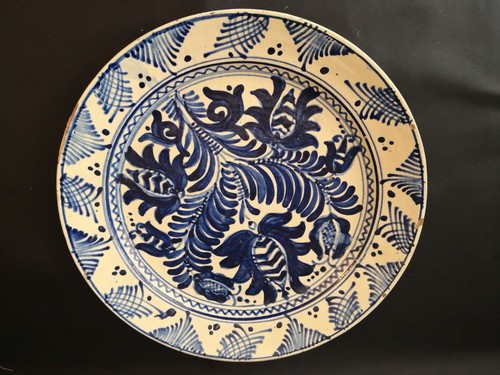 Antike fayence schale - fayence,