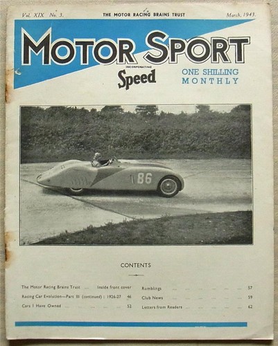 Motor sport magazine march - sport,