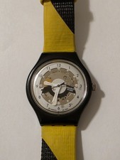 Armbanduhr Swatch Auto Quarz Generator STZ100E 1998 Herrenuhr 37mm