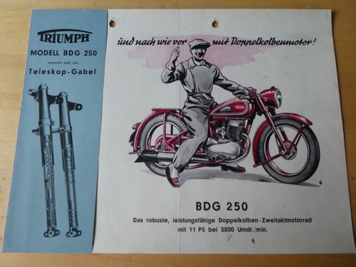 Original triumph prospekt - original,