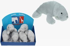 Kuscheltier Seekuh Afrotheria Länge 23 cm grau Plüschtier 1017209