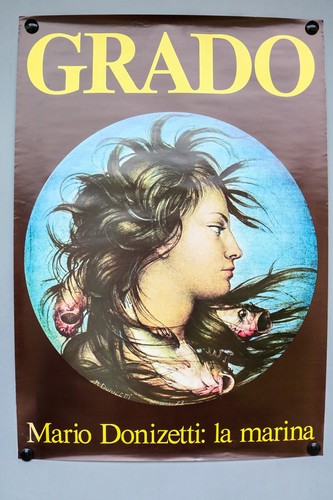 Travel poster grado mario - poster,