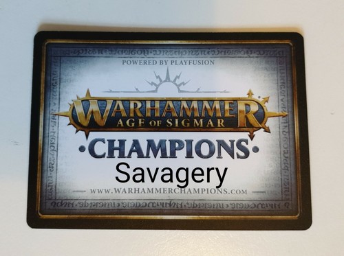 Warhammer champions age - champions,, of
