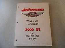 Werkstatthandbuch Johnson  Außenborder 1999 2000 130 200 225 250 PS