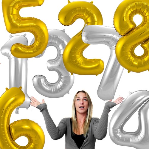 Xxl folienballons zahlen - folienballons,