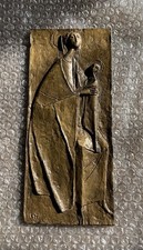 Erwin Huber Bronze Plakette