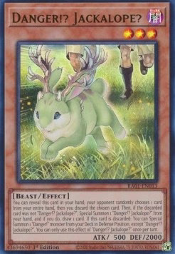 Yugioh danger jackalope - yugioh, danger!?