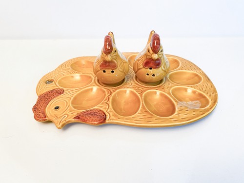 Vintage eierplatte eier teller - eierplatte, eier-teller