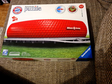 Puzzle 3D /FC Bayern München Allianz Arena/ Ravensburger 216 Kunststoffteile